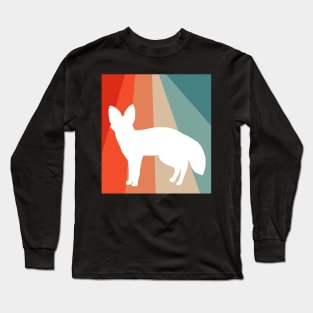 Jackal motif lover savannah wild dog Long Sleeve T-Shirt